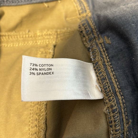 Duluth Trading Men's Powercord Standard Fit Pants Elmwood 38 X 32 Khaki Stretch - Picture 9 of 9